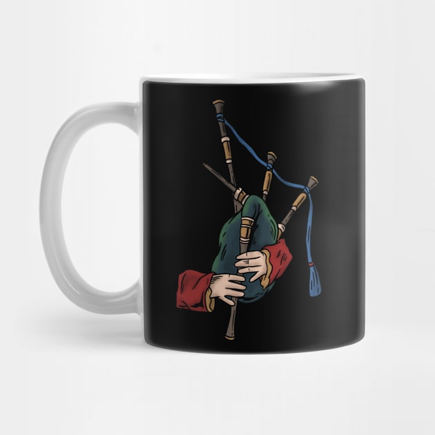 BAGPIPER PLAYER by Tee Trends